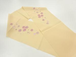 花模様刺繍半衿
